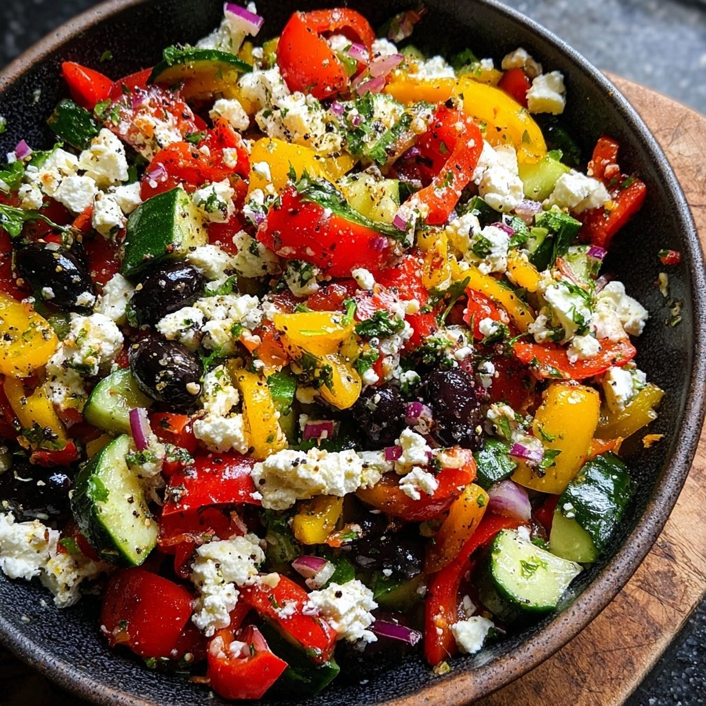 Gesund & Leicht Mediterrane Gemüsepfanne mit Feta