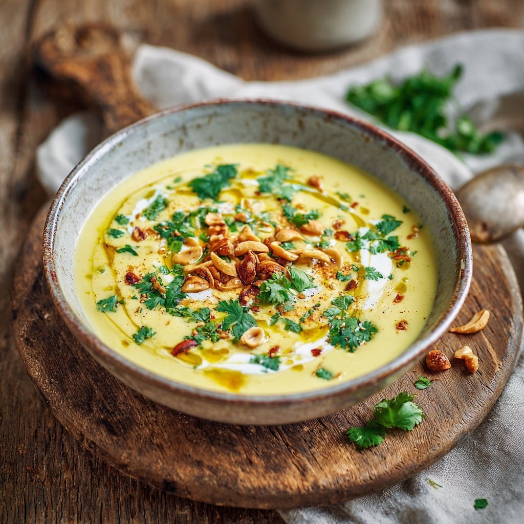 Blumenkohl Suppe Mit Kokosmilch