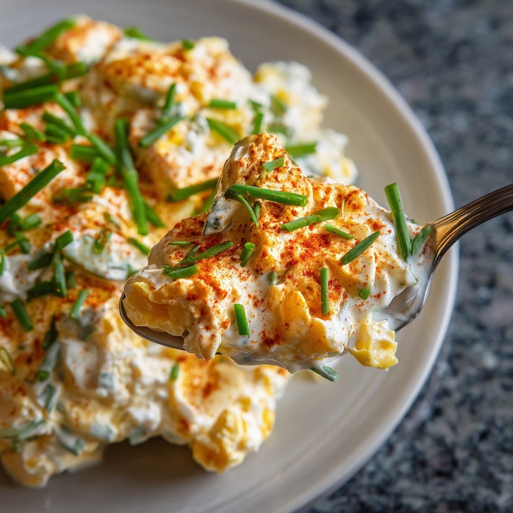 Schnell & Einfach 10-Minuten-Eiersalat mit Joghurt