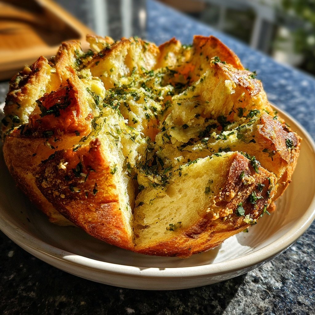 Zupfbrot Mit Kräutermargarine