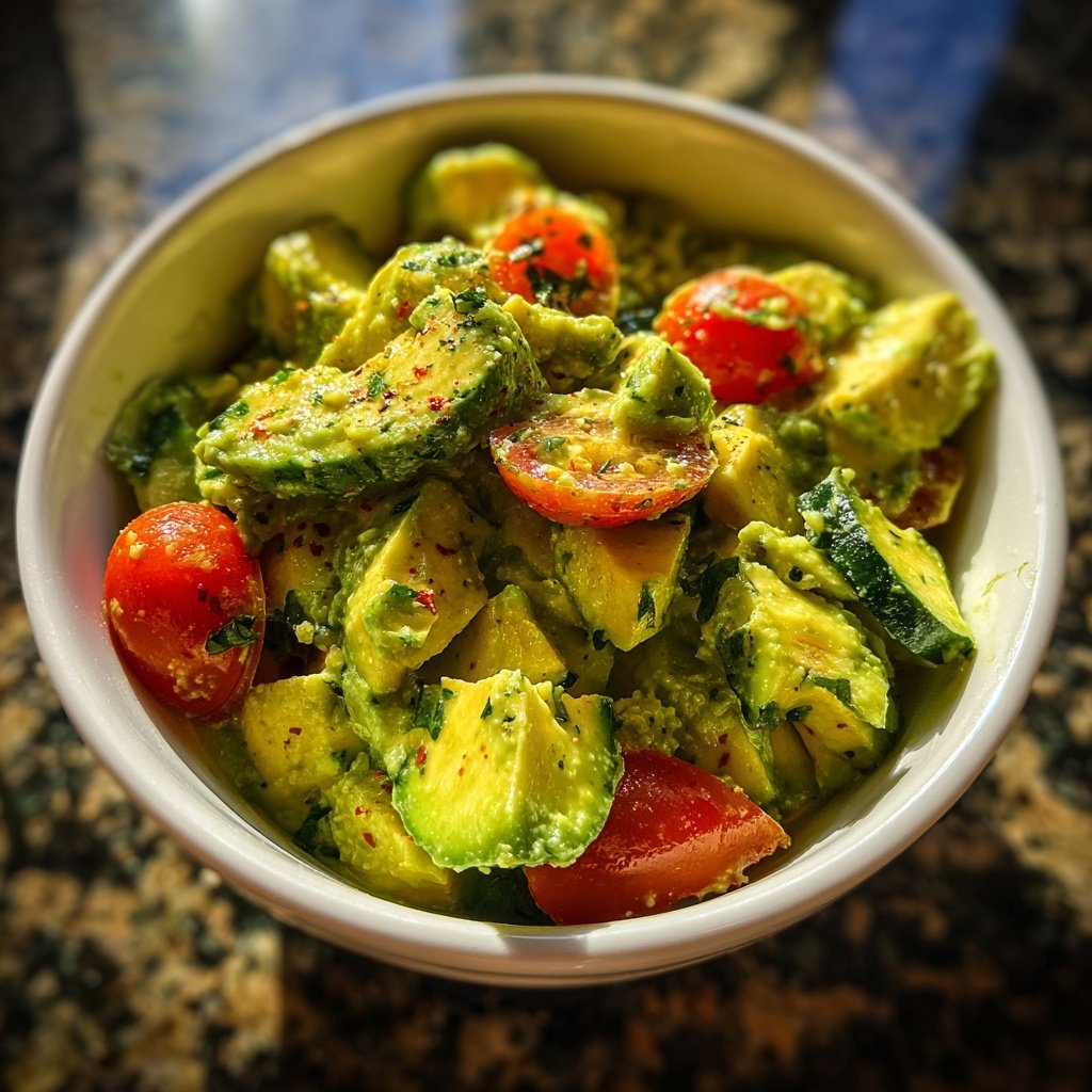 Avocado-Gurken-Salat – Schnell und gesund