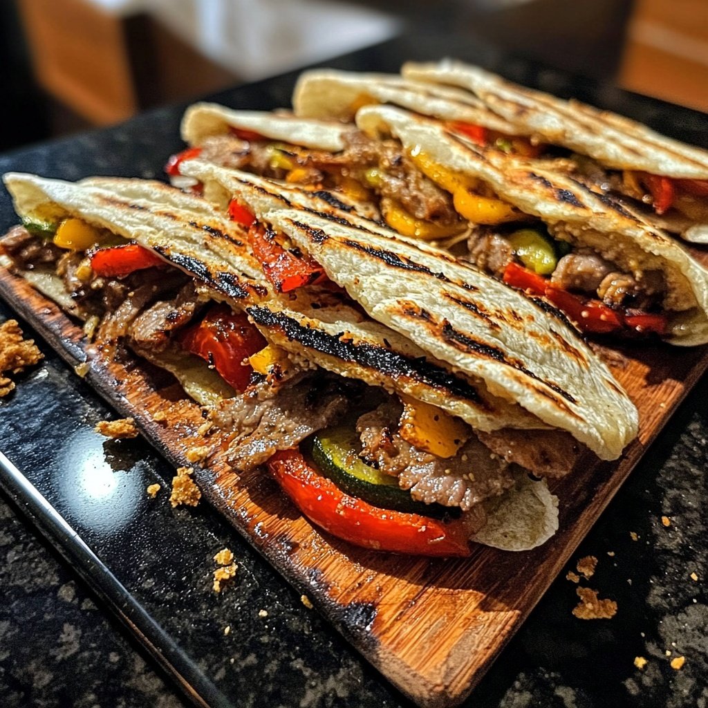 Döner mit gegrilltem Gemüse