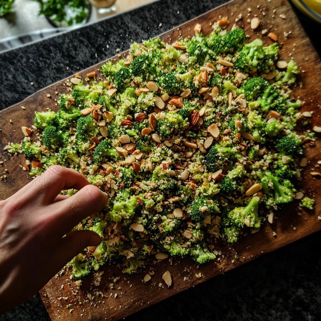 Knuspriger Brokkoli-Glückssalat